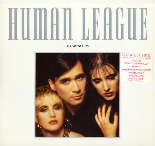 Human League Greatest Hits vinyl LP album (LP record) US HUMLPGR556061