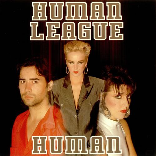 Human League Human 12" vinyl single (12 inch record / Maxi-single) US HUM12HU173725