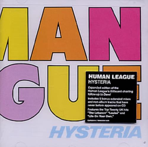 Human League Hysteria CD album (CDLP) US HUMCDHY336502