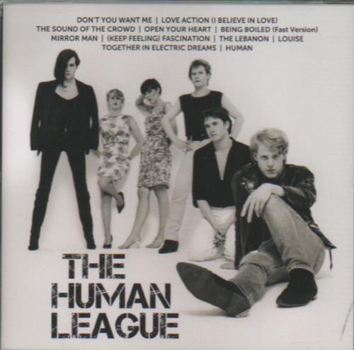 Human League Icon CD album (CDLP) US HUMCDIC654883