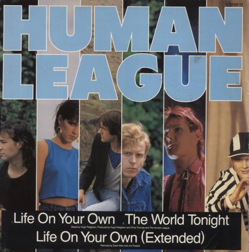 Human League Life On Your Own 12" vinyl single (12 inch record / Maxi-single) UK HUM12LI08608