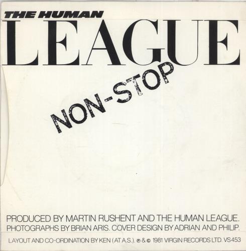 Human League Open Your Heart 7" vinyl single (7 inch record / 45) UK HUM07OP92910