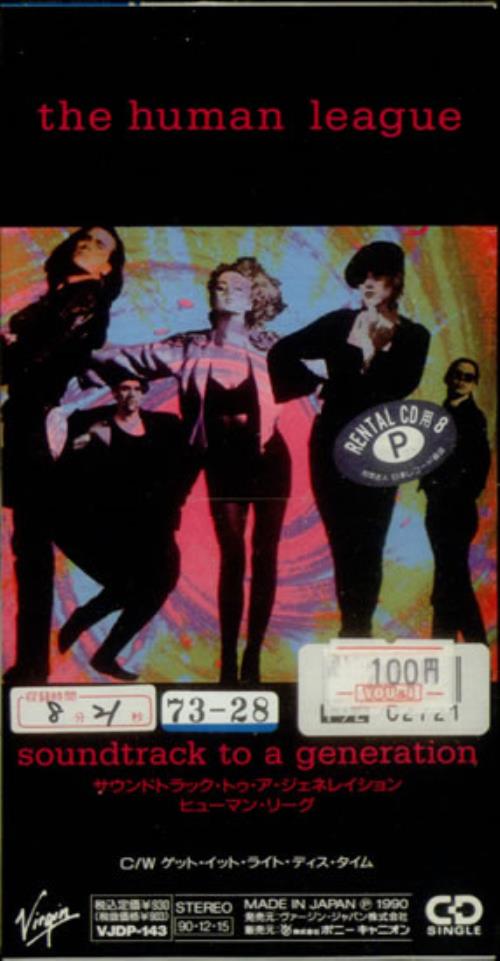 Human League Soundtrack To A Generation 3" CD single (CD3) Japanese HUMC3SO111395