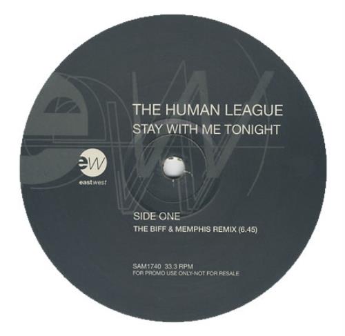 Human League Stay With Me Tonight vinyl LP album (LP record) UK HUMLPST391353