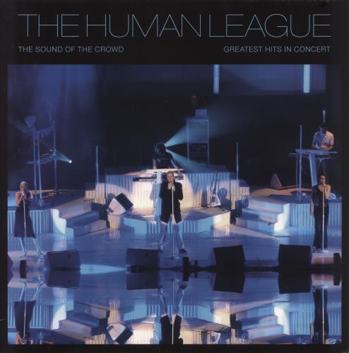 Human League The Sound Of The Crowd - Greatest Hits In Concert + DVD vinyl LP album (LP record) UK HUMLPTH831383
