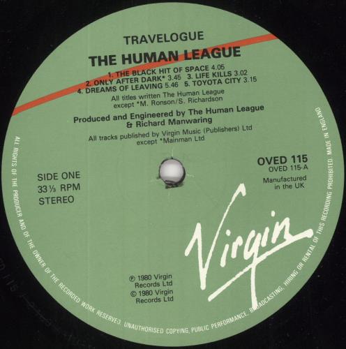 Human League Travelogue vinyl LP album (LP record) UK HUMLPTR518979