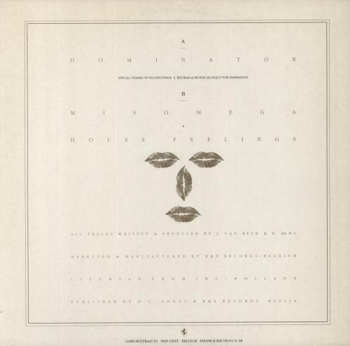 Human Resource Dominator 12" vinyl single (12 inch record / Maxi-single) Belgian HU112DO858388