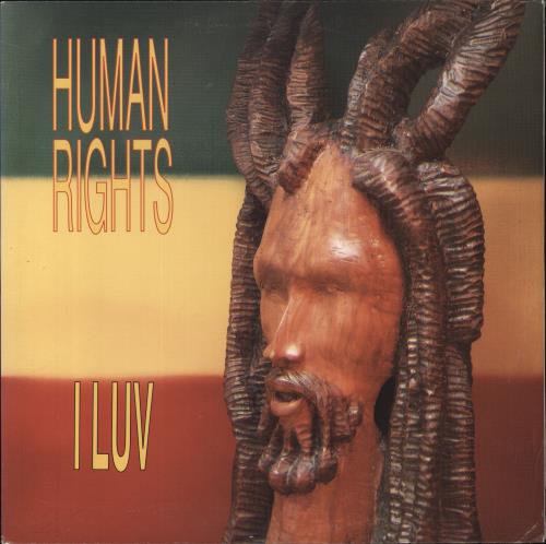 Human Rights I Luv vinyl LP album (LP record) US HURLPIL827078