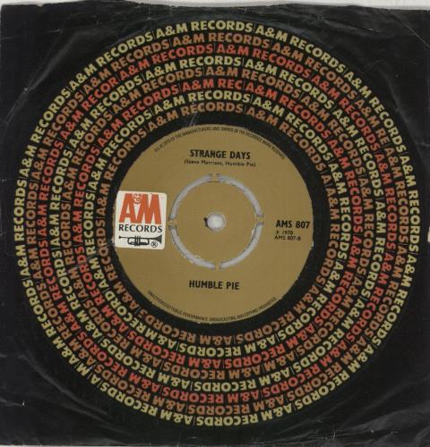 Humble Pie Big Black Dog 7" vinyl single (7 inch record / 45) UK HMB07BI222305