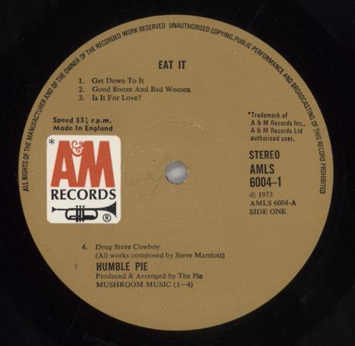 Humble Pie Eat It 2-LP vinyl record set (Double LP Album) UK HMB2LEA857630