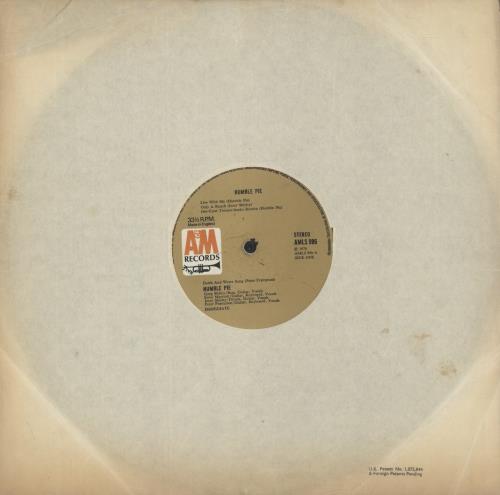 Humble Pie Humble Pie - 1st - VG - WOS vinyl LP album (LP record) UK HMBLPHU881051