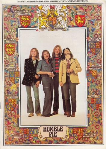Humble Pie In Concert tour programme UK HMBTRIN683788