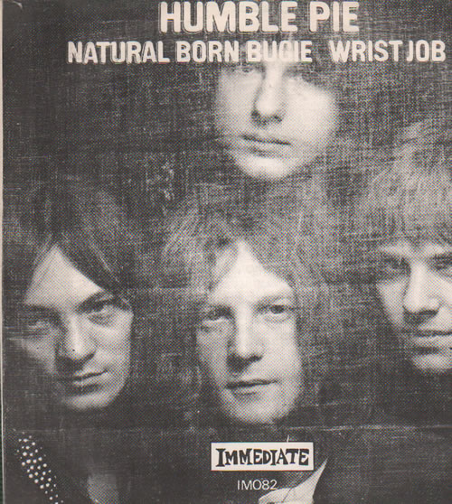 Humble Pie Natural Born Bugie 7" vinyl single (7 inch record / 45) Norwegian HMB07NA635826