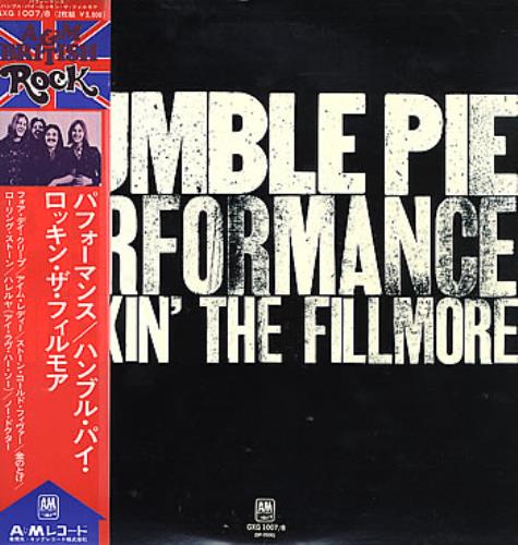 Humble Pie Performance - Rockin' The Fillmore 2-LP vinyl record set (Double LP Album) Japanese HMB2LPE284048