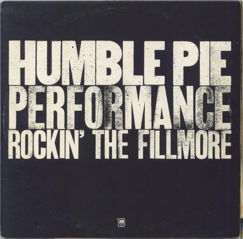 Humble Pie Performance: Rockin' The Fillmore - 1st - Red Vinyl - EX 2-LP vinyl record set (Double LP Album) UK HMB2LPE796603