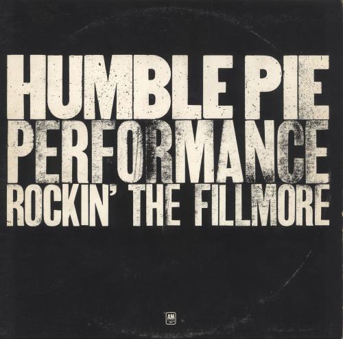 Humble Pie Performance: Rockin' The Fillmore - 1st - Red Vinyl 2-LP vinyl record set (Double LP Album) UK HMB2LPE739724