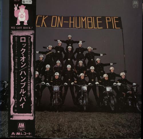 Humble Pie Rock On vinyl LP album (LP record) Japanese HMBLPRO645667