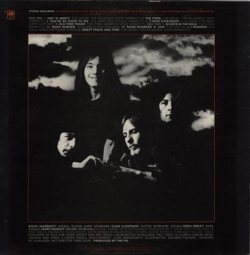 Humble Pie Smokin' vinyl LP album (LP record) UK HMBLPSM750050