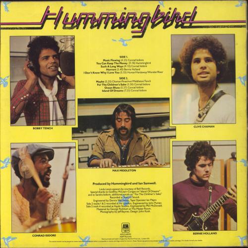 Hummingbird Hummingbird vinyl LP album (LP record) UK HU8LPHU453427