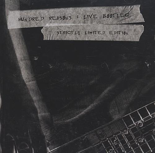 Hundred Reasons Live Bootleg CD album (CDLP) UK HUSCDLI373313