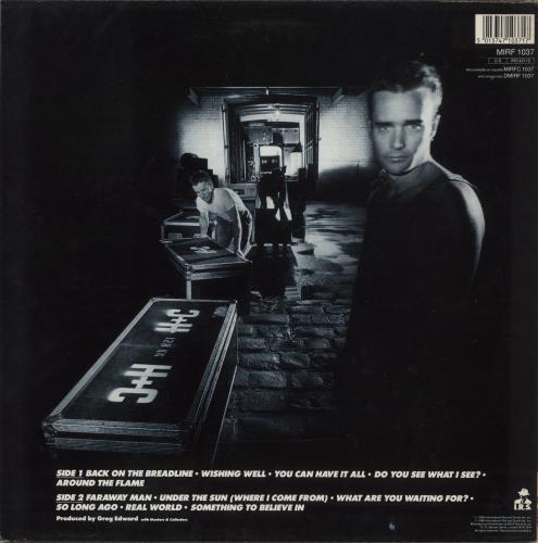 Hunters & Collectors Fate vinyl LP album (LP record) UK HUCLPFA881153