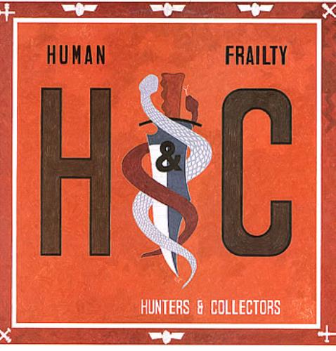 Hunters & Collectors Human Frailty vinyl LP album (LP record) Australian HUCLPHU298547