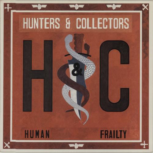 Hunters & Collectors Human Frailty vinyl LP album (LP record) US HUCLPHU678914