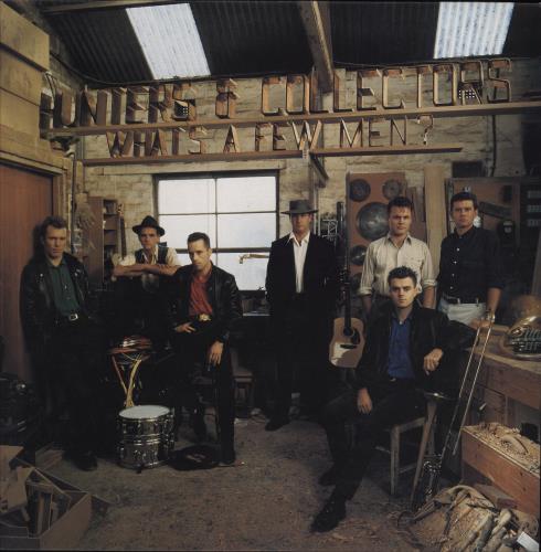 Hunters & Collectors What's A Few Men? vinyl LP album (LP record) Australian HUCLPWH783294