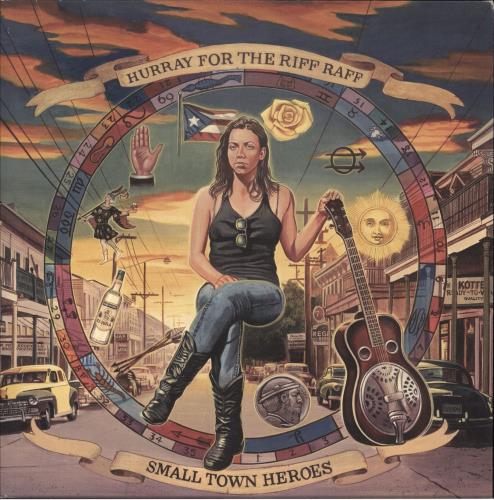 Hurray For The Riff Raff Small Town Heroes - Pink Vinyl vinyl LP album (LP record) UK 019LPSM739355