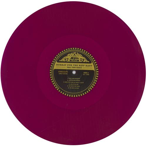 Hurray For The Riff Raff Small Town Heroes - Purple Vinyl vinyl LP album (LP record) UK 019LPSM835197