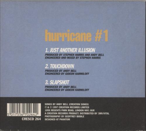 Hurricane #1 Just Another Illusion CD single (CD5 / 5") UK RRIC5JU105900