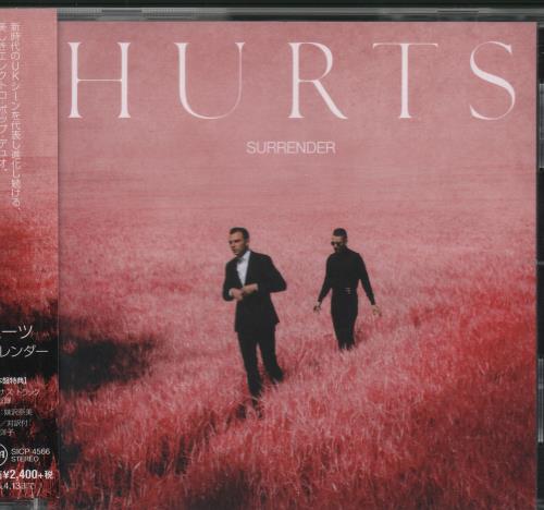 Hurts Surrender CD album (CDLP) Japanese HV2CDSU664708