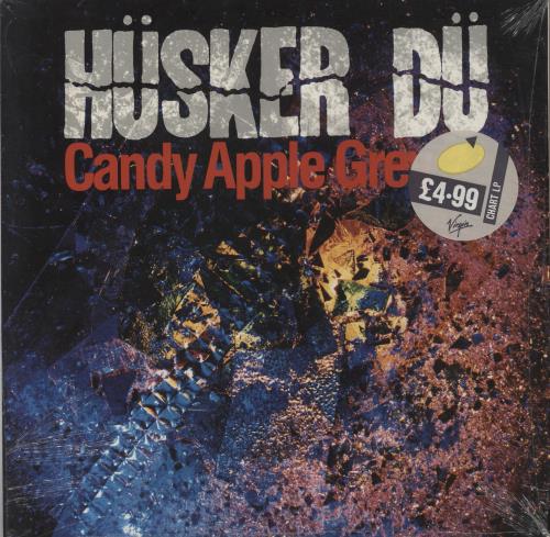 Husker Du Candy Apple Grey - shrink vinyl LP album (LP record) UK HDULPCA817899