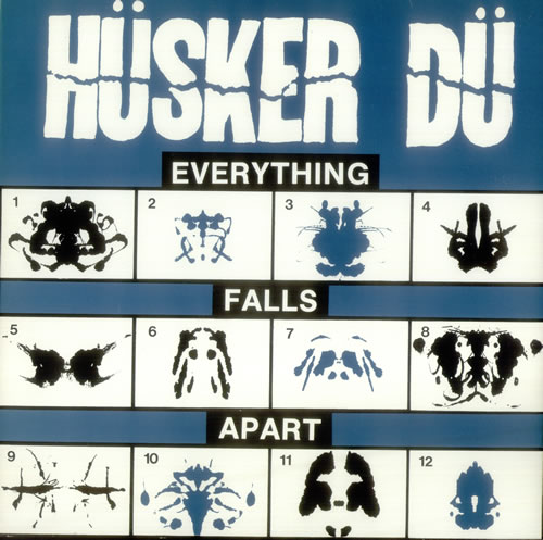 Husker Du Everything Falls Apart vinyl LP album (LP record) US HDULPEV543540