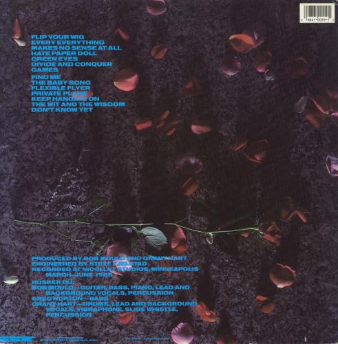 Husker Du Flip Your Wig - EX vinyl LP album (LP record) US HDULPFL832586