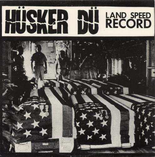 Husker Du Land Speed Record - Grey Marble Vinyl vinyl LP album (LP record) US HDULPLA869938