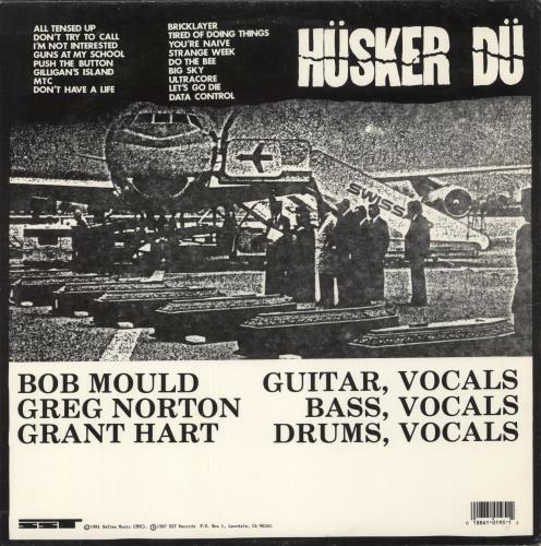 Husker Du Land Speed Record - Grey Marble Vinyl vinyl LP album (LP record) US HDULPLA869938