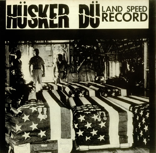 Husker Du Land Speed Record vinyl LP album (LP record) UK HDULPLA441361