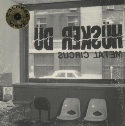 Husker Du Metal Circus - Pink Vinyl 10" vinyl single (10 inch record) US HDU10ME870694