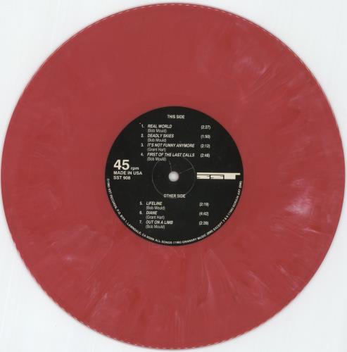 Husker Du Metal Circus - Pink Vinyl 10" vinyl single (10 inch record) US HDU10ME870694