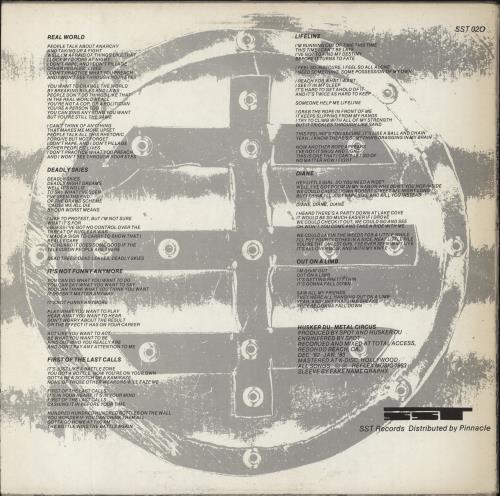 Husker Du Metal Circus EP - EX 12" vinyl single (12 inch record / Maxi-single) UK HDU12ME793435