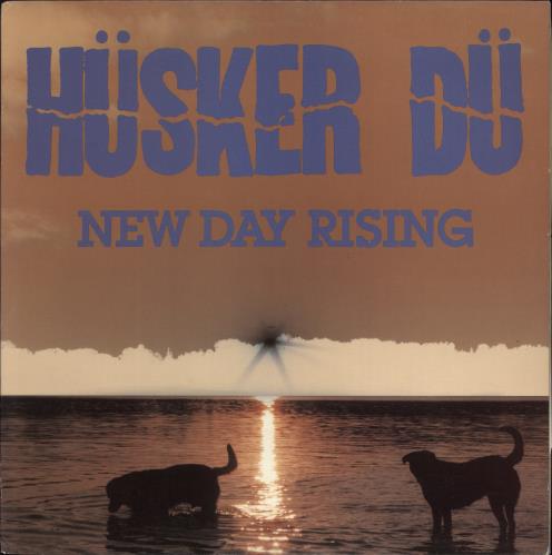 Husker Du New Day Rising - 90s vinyl LP album (LP record) US HDULPNE773504