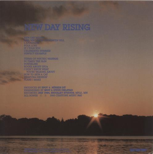 Husker Du New Day Rising - EX vinyl LP album (LP record) US HDULPNE518399