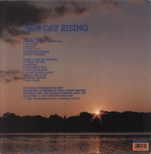 Husker Du New Day Rising vinyl LP album (LP record) US HDULPNE393058