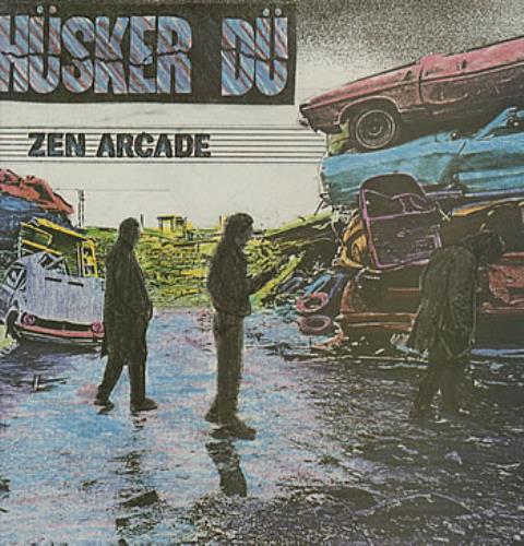 Husker Du Zen Arcade 2-LP vinyl record set (Double LP Album) UK HDU2LZE231057