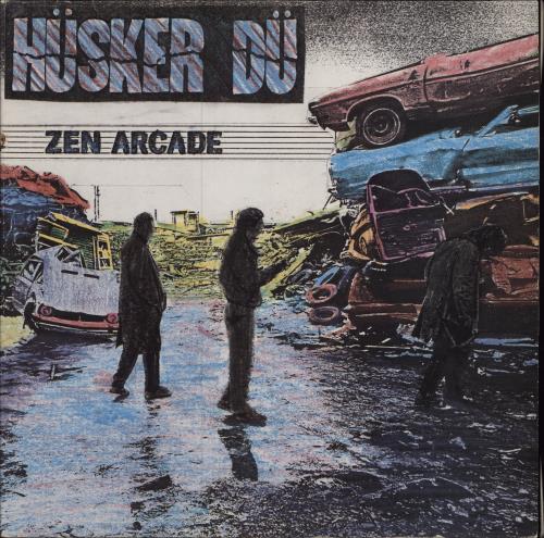 Husker Du Zen Arcade 2-LP vinyl record set (Double LP Album) German HDU2LZE781007