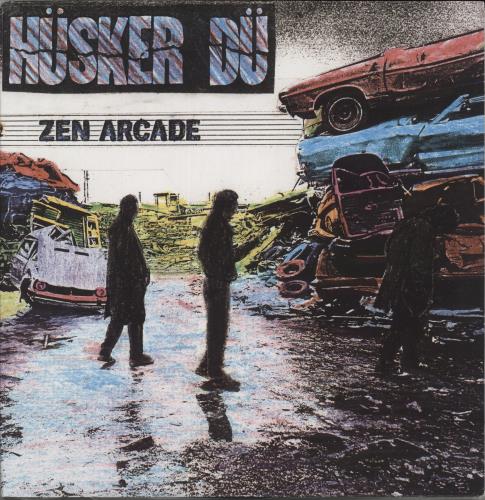 Husker Du Zen Arcade 2-LP vinyl record set (Double LP Album) US HDU2LZE889854