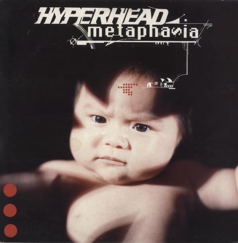 Hyperhead Metaphasia + PR Sheet vinyl LP album (LP record) UK HB0LPME874597
