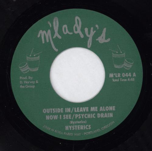 Hysterics Can't I Live? - 1st 7" vinyl single (7 inch record / 45) US 3Z607CA766398