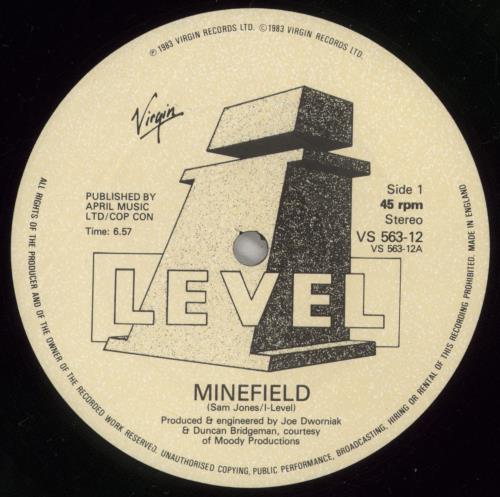 I-Level Minefield 12" vinyl single (12 inch record / Maxi-single) UK I-112MI662148